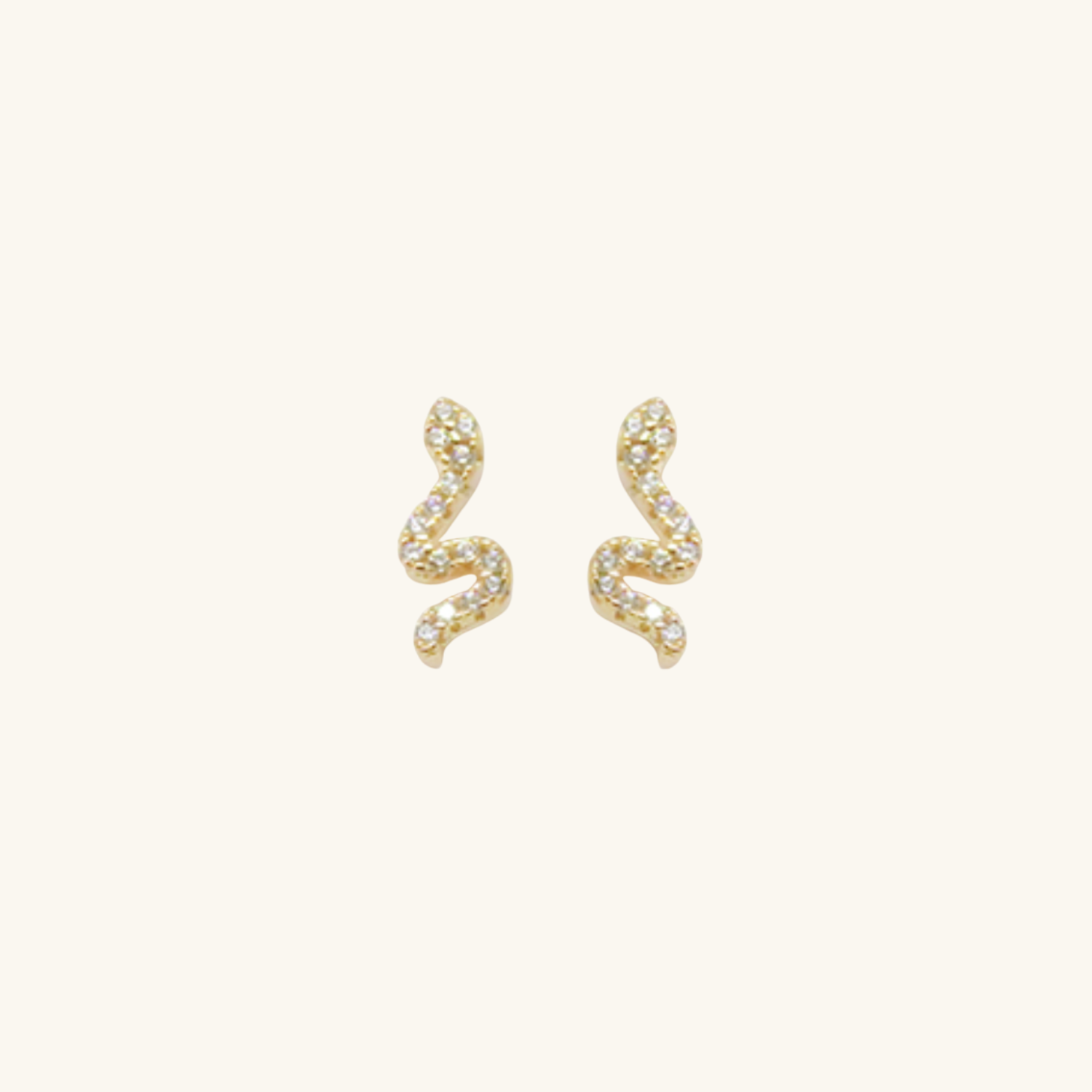 Snake Stud Earrings