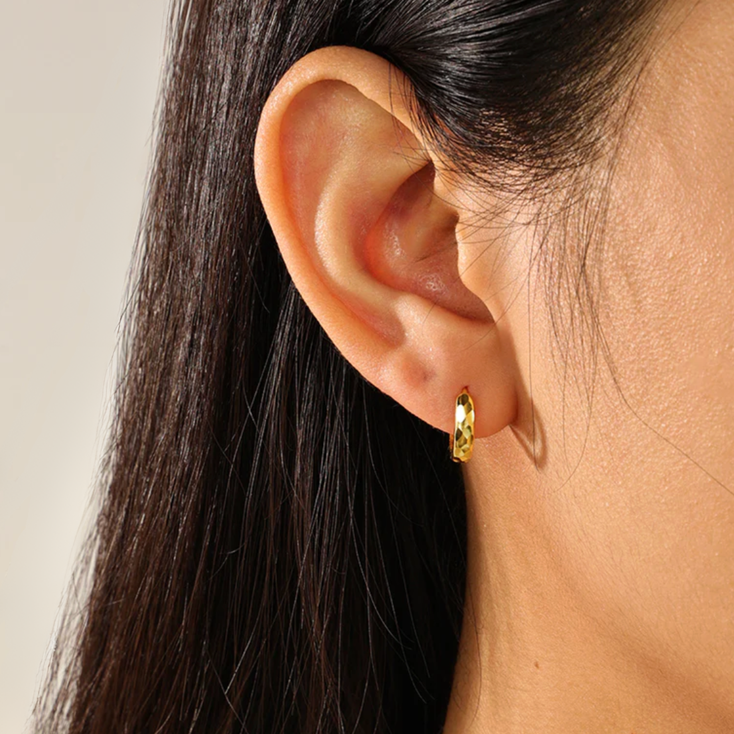 Model wearing Terra Huggies