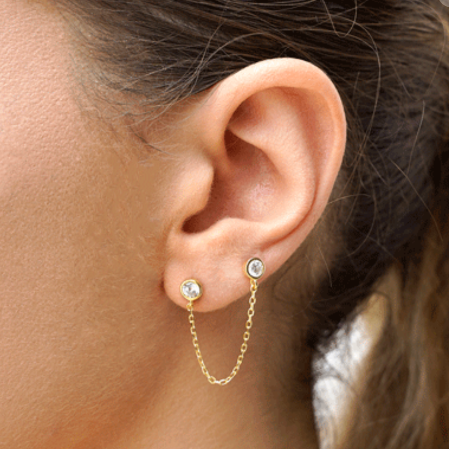 Aria Chain Single Earring