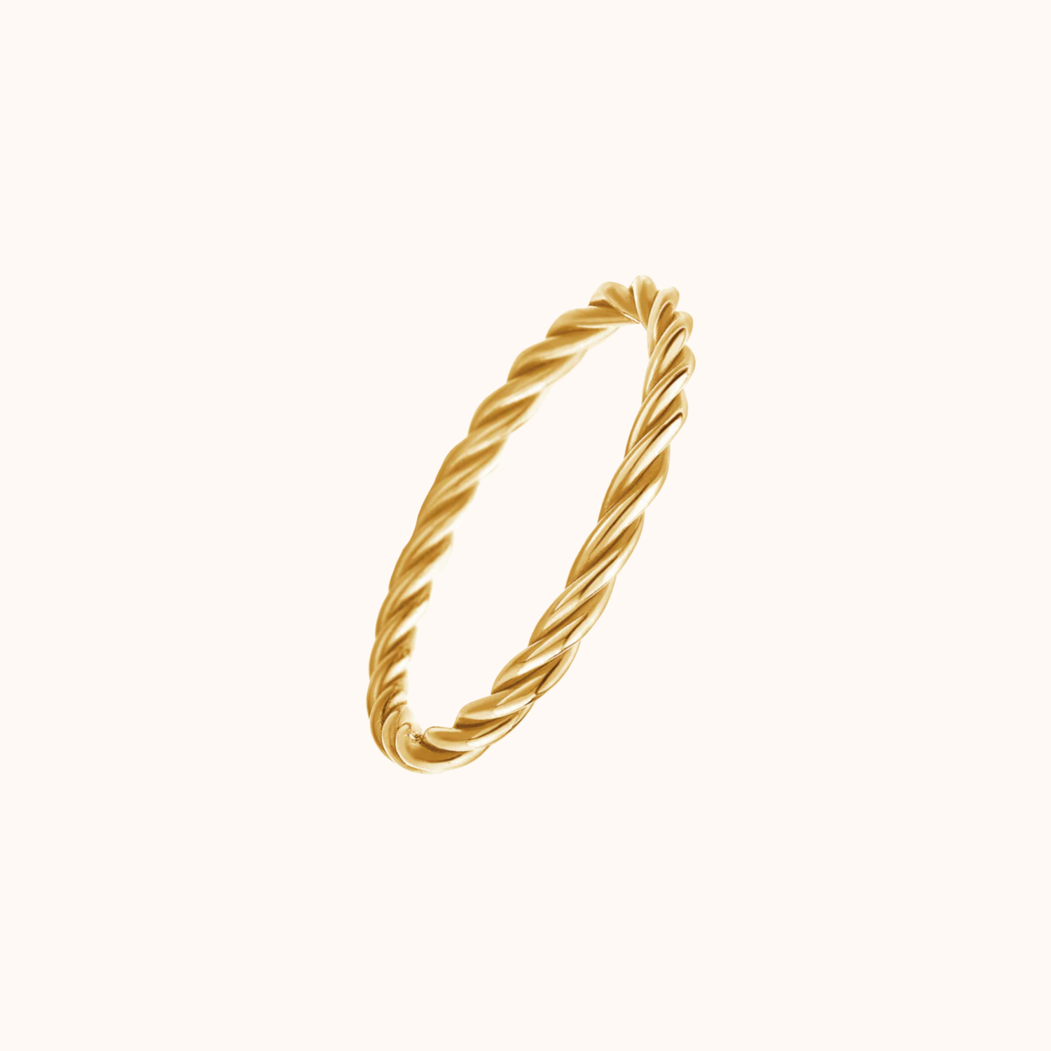 Rope Look Ring