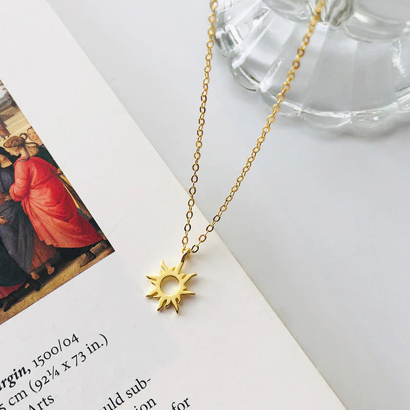 Sunburst necklace deals