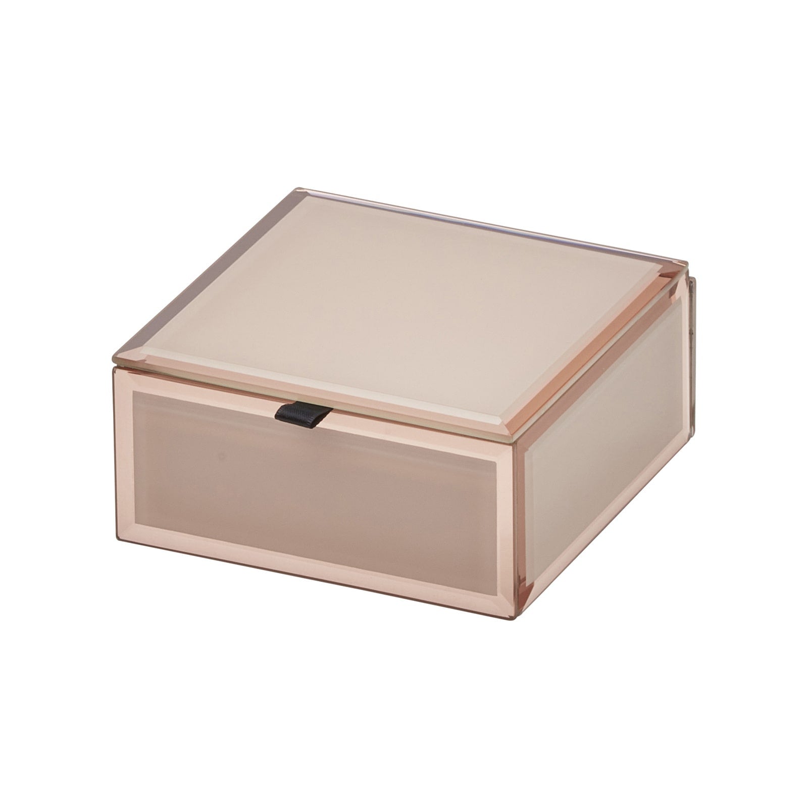 Florence Jewellery Box, small in blush, closed