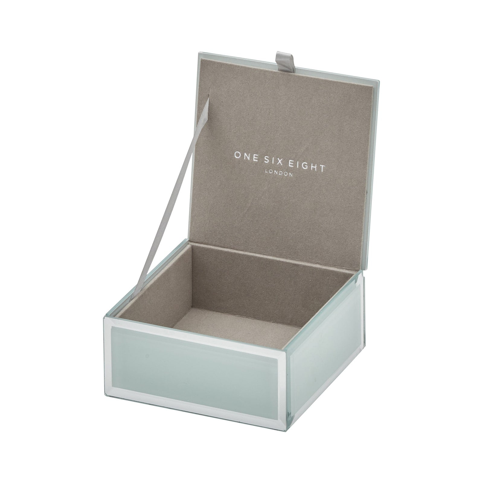 Sara Small Jewellery Box - Mint - Open